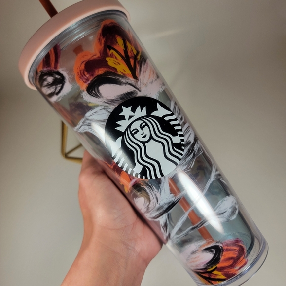 🆕️Starbucks, Rare, Peony Floral Tumbler - Picture 11 of 16